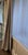 Custom Champagne Textured Drapery Panels With Sheer Shade & Curtain Rod For Sale In New York - Image 6 of 7