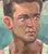 Portrait Oil Painting: Young Man, Ukrainian Art 1970s For Sale - Image 4 of 6