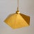 Belgian Brass Umbrella Shaped Pendant Lamps, 1970s, Set of 2 For Sale - Image 4 of 12