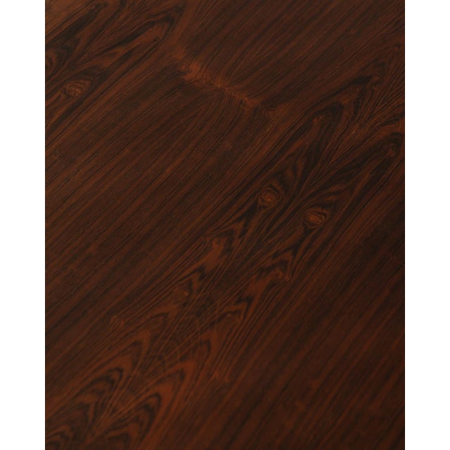 Mid-Century Round Model 283 Coffee Table in Rosewood by Johannes Andersen for CFC Silkeborg, 1960s For Sale - Image 18 of 18