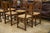 Brutalist Oak Chairs, 1950s, Set of 6 For Sale - Image 10 of 15