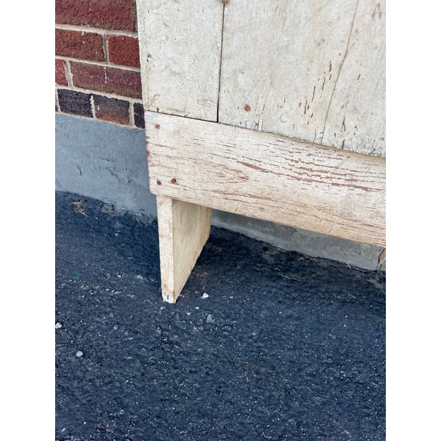 19th Century Primitive Pine Jelly Cupboard For Sale - Image 10 of 12