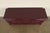 1950s Baker Funiture Style French Provincial Louis XV Burgundy Lacquered Sideboard Credenza, Newly Refinished For Sale - Image 5 of 18