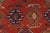 Red Meshkin Runner 3'6'' X 10'4'' Red Wool Semi-Antique Tribal Hand-Knotted Rug For Sale - Image 8 of 14