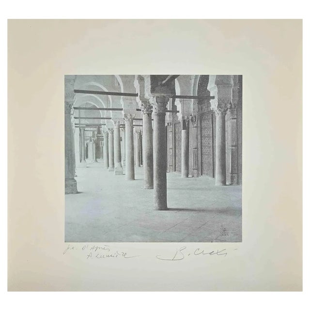 Bettino Craxi, Tunisian Architecture, Photolithograph, 1995 For Sale