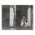 Mid 20th Century Vernacular Snapshot Photograph Man in Window For Sale