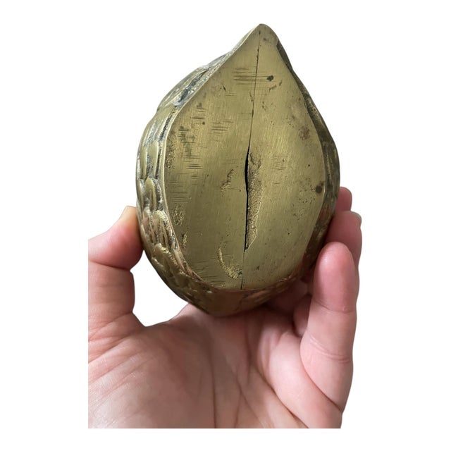 Gold Vintage Midcentury Brass Quail/Partridge Bird Figurines Set of 3 For Sale - Image 8 of 12