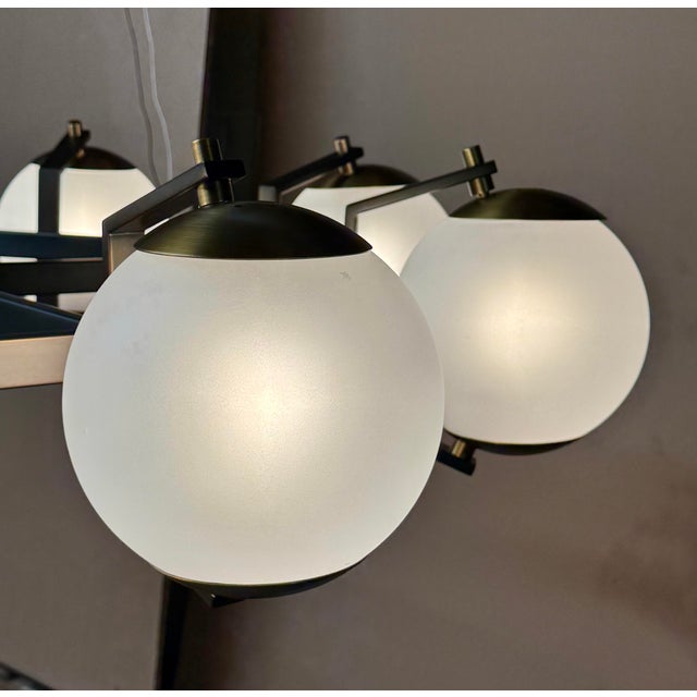 Baker McGuire Limantour Circular Chandelier Jonathan Browning No. McL103 For Sale - Image 10 of 12