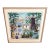 John Kiraly Signed Limited Edition Serigraph 63/300, Mediterranean Courtyard, Framed For Sale