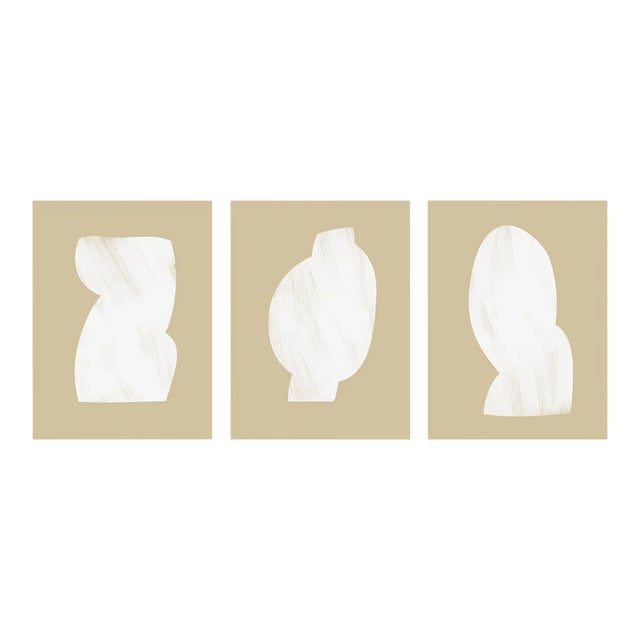 Abstract Figure Giclee Prints - Set of 3 For Sale