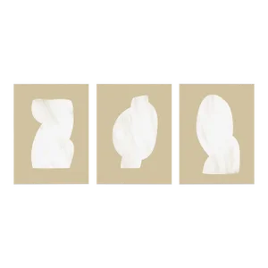Abstract Figure Giclee Prints - Set of 3
