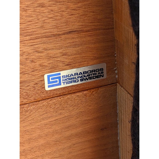 Mid Century Modern Expandable Teak Dining Table by Skaraborgs, C1960s For Sale - Image 13 of 15