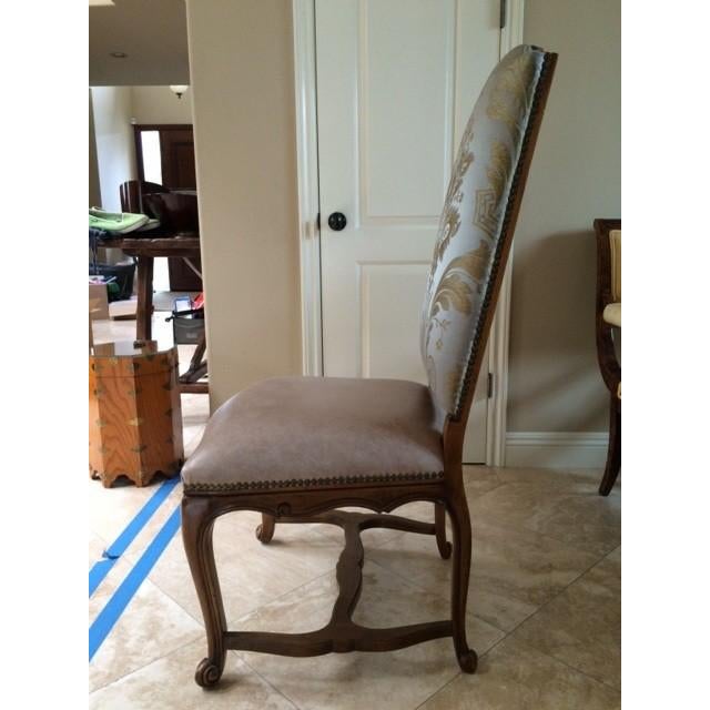 Wood William Switzer French Louis XV Dining Chairs - Set of Twelve (10 Side Chairs + Host Armchairs) For Sale - Image 7 of 13