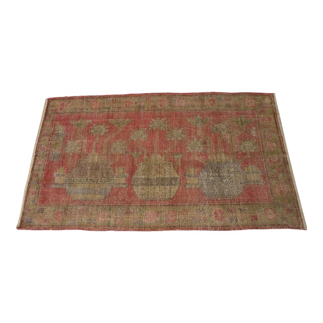 19th-Century Tribal Khotan Samarkand Rug For Sale