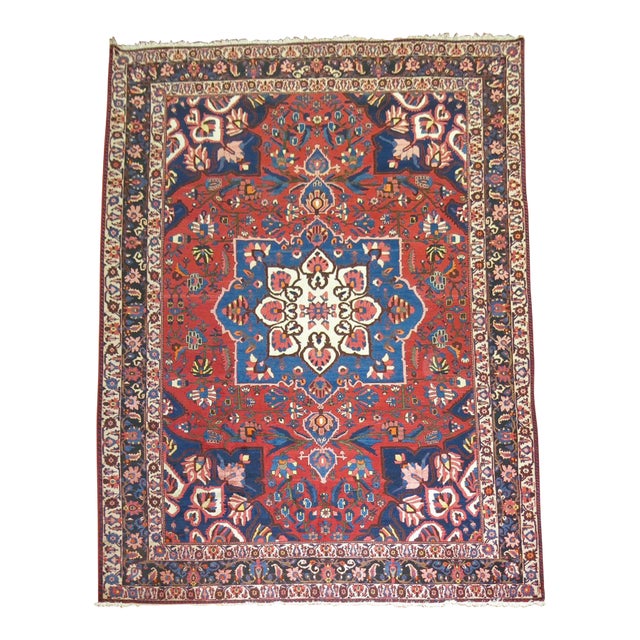 Oversize Traditional Bakhtiari Rug, 10'8'' X 14'9'' For Sale