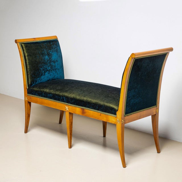 Neoclassical Bench, Italy, 1st Half 19th Century For Sale - Image 13 of 18