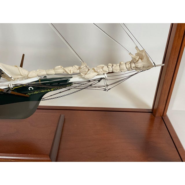 Fishing Schooner Model of "Mystic" For Sale - Image 12 of 12