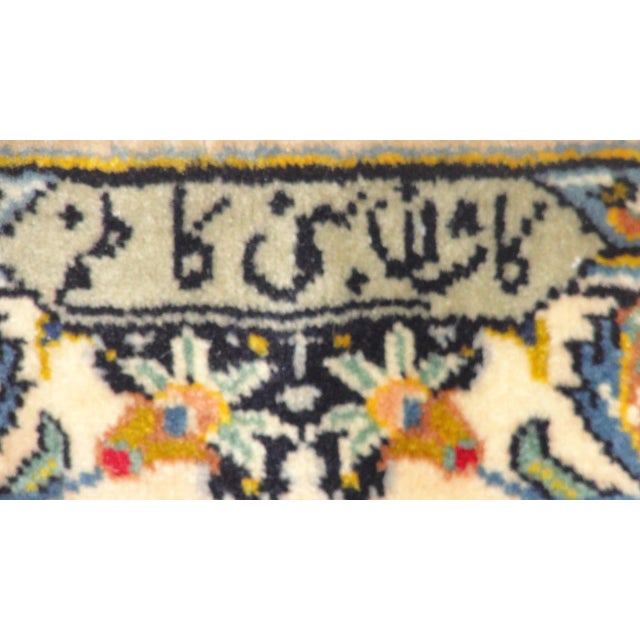 Textile 1970's Persian Kork Kashan- 10′ × 16′ For Sale - Image 7 of 9