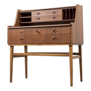 Mid-Century Secretaire Desk For Sale