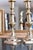 Late 19th Century Late 19th Century Pair of Victorian English Brass Beehive Candlesticks With Pushup Traditional Lighting and Decor For Sale - Image 5 of 9