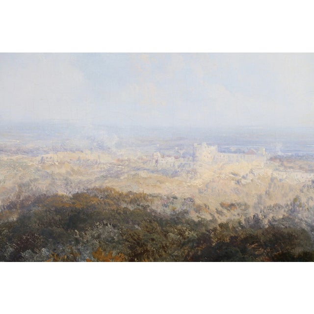 Blue Large Landscape Oil James Webb 1825-1895 Listed British Artist Hammer to 40,000 GBP For Sale - Image 8 of 14