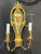 Edward F. Caldwell & Co. 1920 Caldwell Bronze Sconces With Mirror and Cobalt Glass For Sale - Image 4 of 10