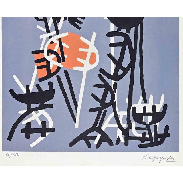 Screen print on paper. Hand signed and numbered in pencil. Edition of 150. Published by Erker Press, St. Gallen. Ref. von...