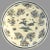 French Faience Blue and White Charger with Exotic Birds For Sale In Denver - Image 6 of 6
