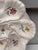 Longchamp Majolica Flowers Oyster Plate Longchamp, Circa 1900 For Sale - Image 4 of 6