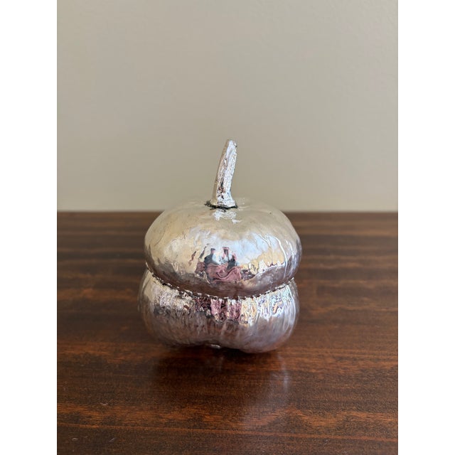 Silver Mid-20th Century Silver Plated Fruit, Set of 5 For Sale - Image 8 of 11