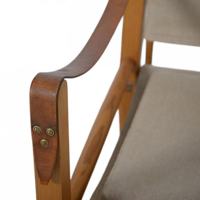 1980s Safari Chair by Kaare Klint, 1980s For Sale - Image 5 of 18