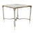 Maison Jansen Style Side Table Mirrored Top For Sale
