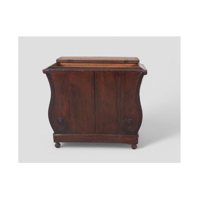 Antique 19th Century Flip-Top Storage Chest, Italy For Sale - Image 6 of 11