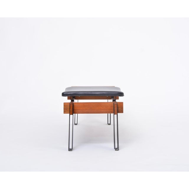Mid-Century Modern Bench by Inge & Luciano Rubino for Apec, 1960s For Sale - Image 6 of 16