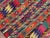 1960s 1960s Boho Chic Style Mini Kilim - 38" X 51" For Sale - Image 5 of 10