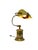 French Adjustable Bankers Desk Lamp in Brass, 1960s For Sale - Image 10 of 17