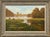 Late 20th Century Late 20th Century River Landscape Scene with Horses in the English Countryside by David Morgan For Sale - Image 5 of 13