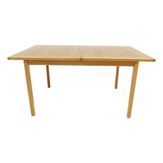 Scandinavian Oak Dining Table, 1960s For Sale