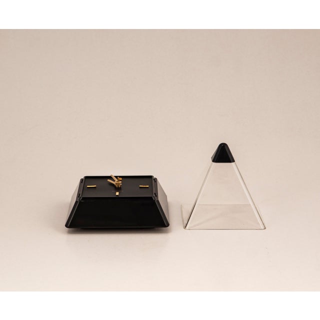 Pyramid Clock by Hidekatsu Nomizu for Tochigi Tokei, 1989 For Sale - Image 10 of 14
