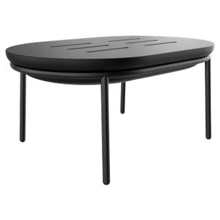 Lace Black 90 Low Table by Mowee For Sale