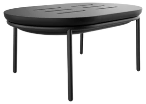 Lace Black 90 Low Table by Mowee