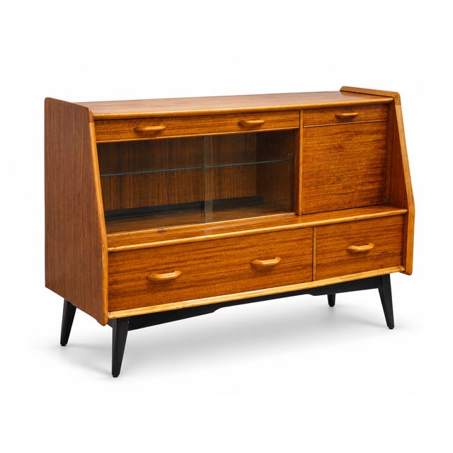 A beautifully restored g plan brandon sideboard / cocktail cabinet, made by e. Gomme / g plan and dating from the mid-...