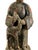Chinese Qing Dynasty Lacquered and Polychrome Wood 18" Figure With a Deer For Sale - Image 11 of 13