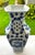 Chinoiserie Large Chinese Vintage Blue and White Vase For Sale - Image 3 of 7