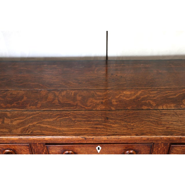 Mid 18th Century George III Oak Dresser Buffet, England For Sale - Image 11 of 18