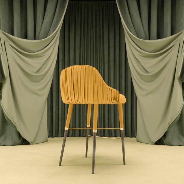 Not Yet Made - Made To Order Gardner Bar Chair by Ottiu For Sale - Image 5 of 14