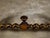 Barley Twist English 19th Oak Stool with Cross Stretcher and Custom Upholstery For Sale - Image 9 of 11