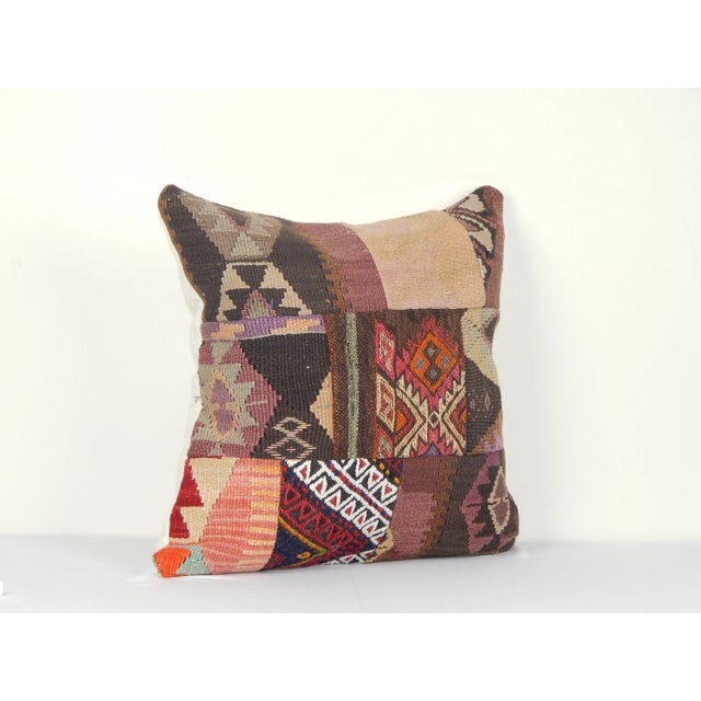 Turkish Kilim Pillow Cover These beautiful 20" x 20" pillow covers were made from an authentic, vintage Turkish rug...