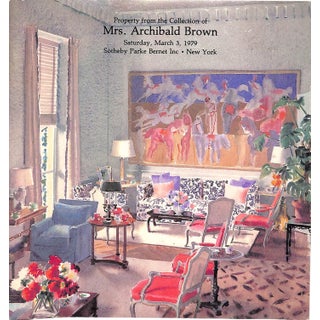 Property from the Collection of Mrs. Archibald Brown For Sale