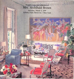 Property from the Collection of Mrs. Archibald Brown
